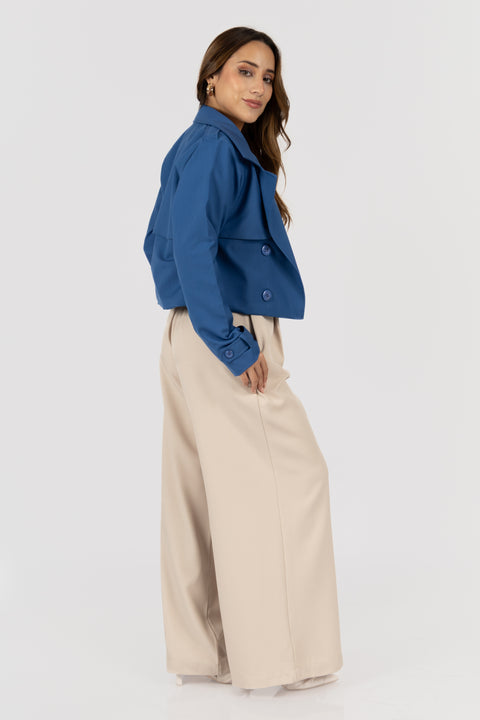 Gabardina Valentina - Cobalto