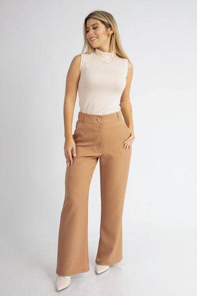 PANTALON CARLA CAMEL