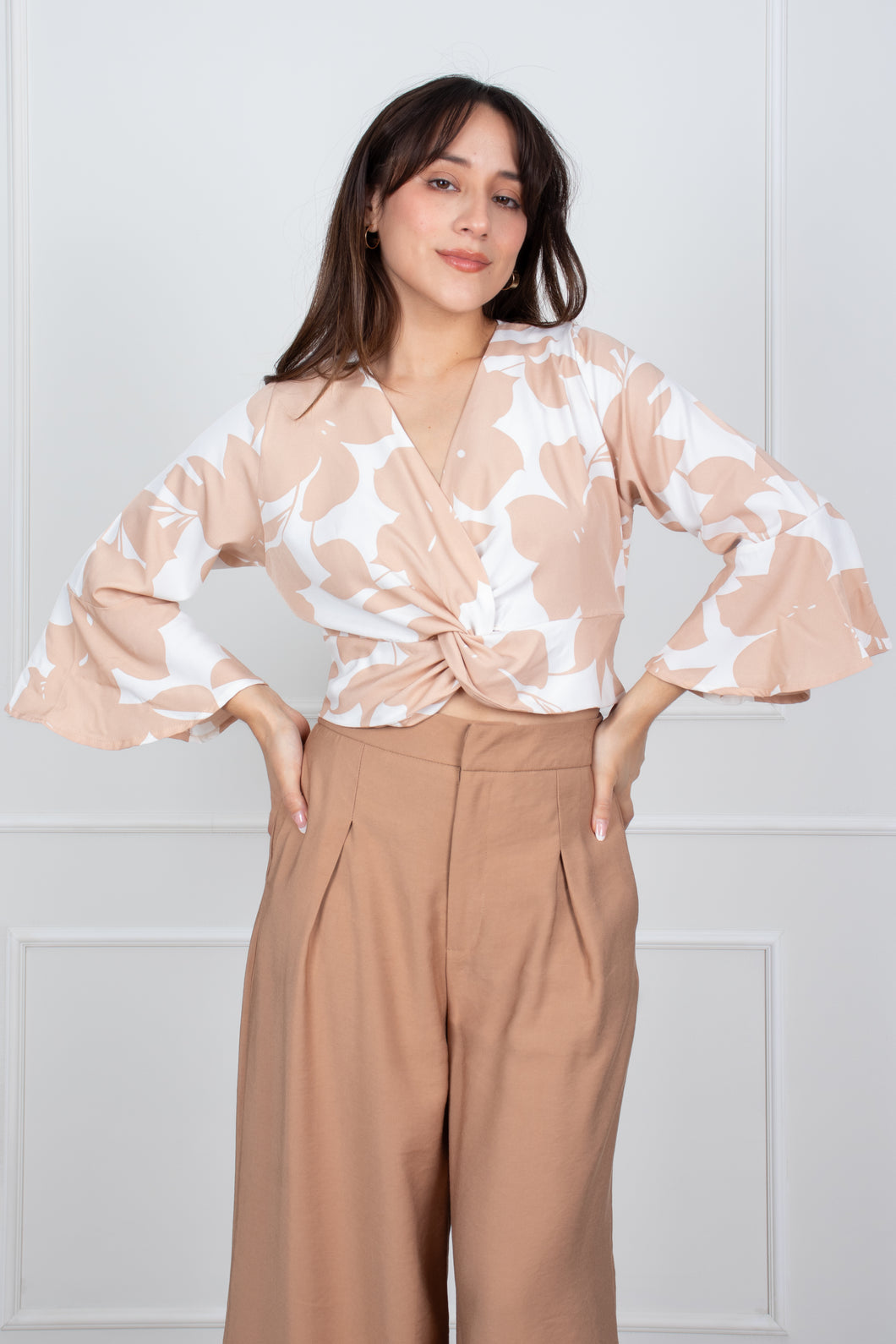 BLUSA EYMI BEIGE