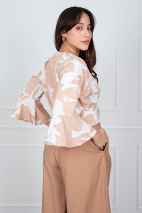 BLUSA EYMI BEIGE