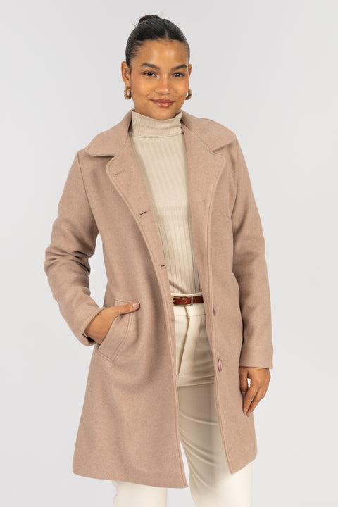 Abrigo Cecil - Beige