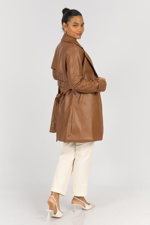 ⁠Gabardina Denver - Chocolate