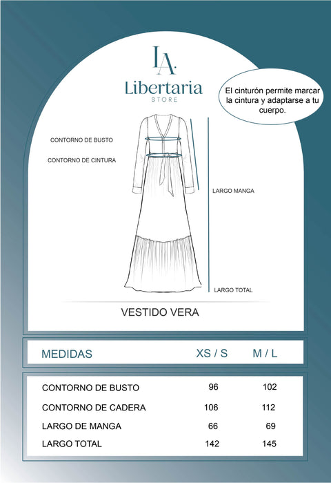 Vestido Vera - Negro