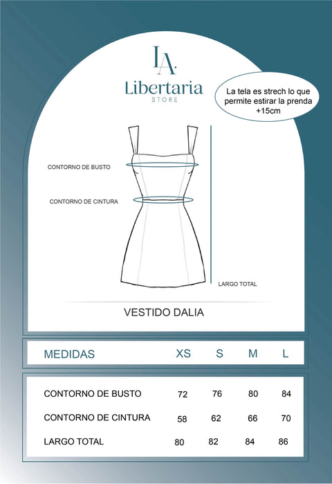 Vestido Dalia - Perla