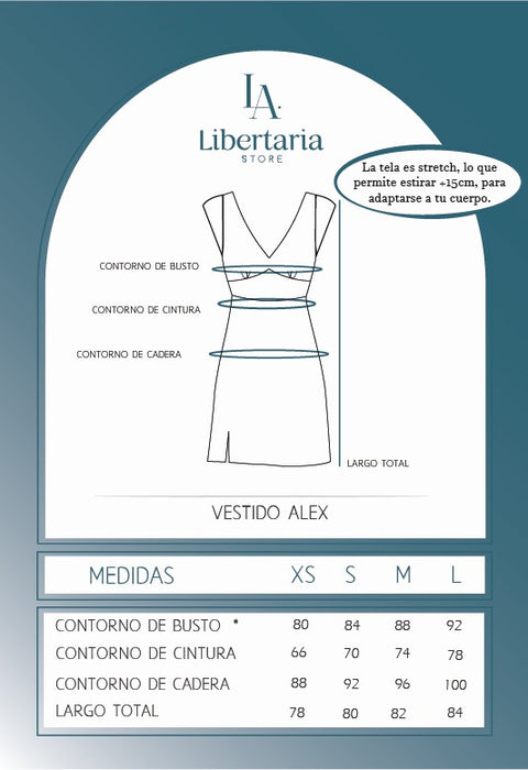 Vestido Alex - Negro