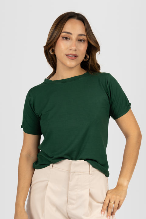 Camiseta Kiara - Verde Botella