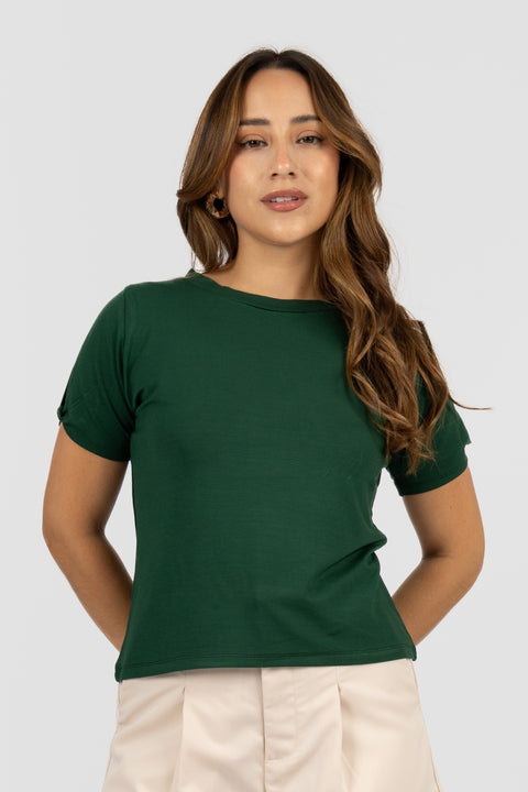 Camiseta Kiara - Verde Botella