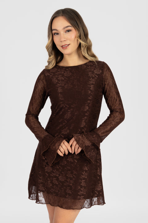 Vestido Carola - Chocolate
