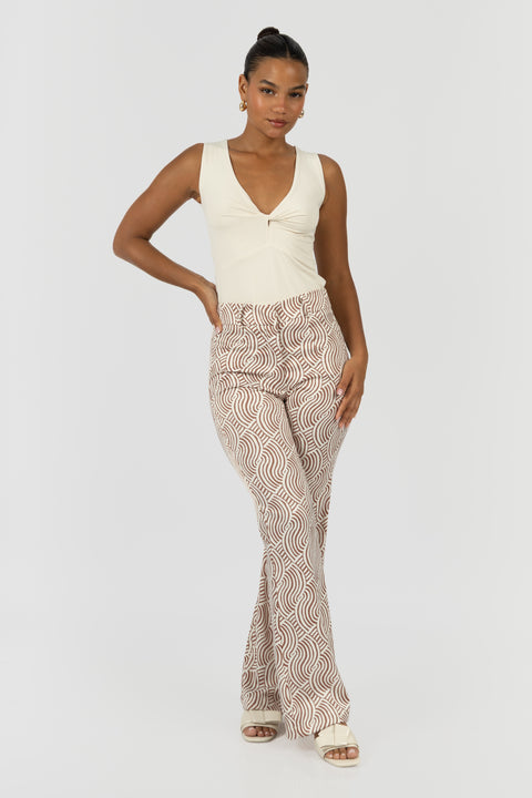 Pantalon Vivi - Camel