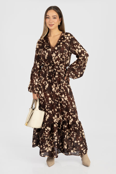 Vestido Thais - Chocolate