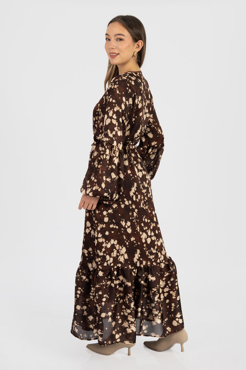 Vestido Thais - Chocolate