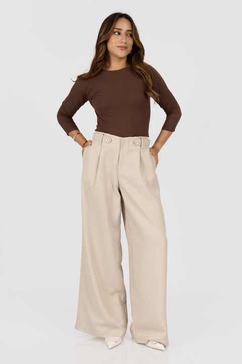 Pantalon Ebba - Beige