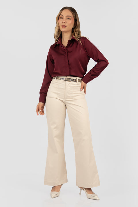 Blusa Brescia - Vino