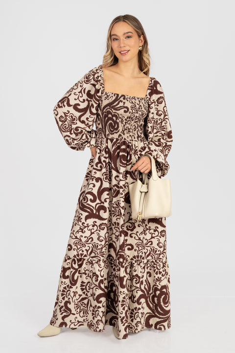 Vestido Melina - Chocolate
