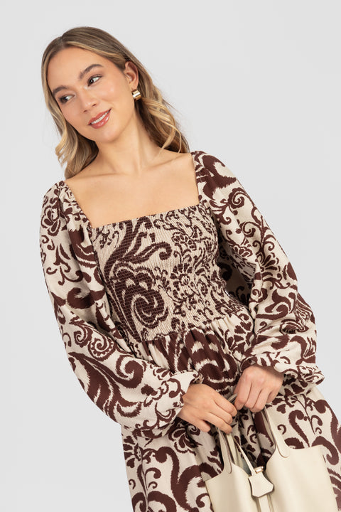 Vestido Melina - Chocolate
