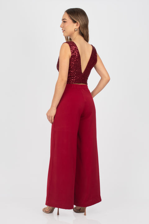 Pantalon Kaori - Vino