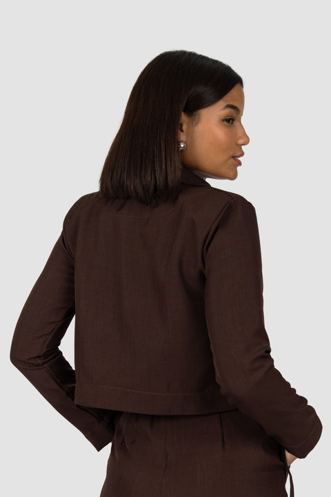 Blazer Bria - Chocolate