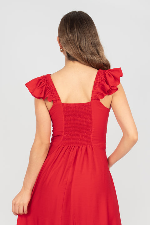 Vestido Francia - Rojo