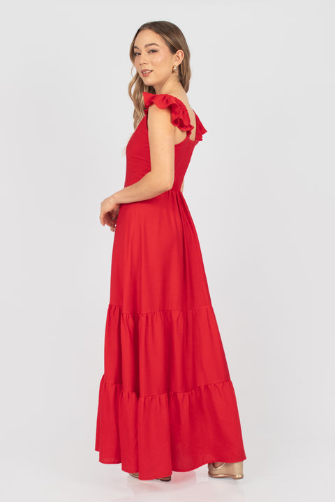 Vestido Francia - Rojo