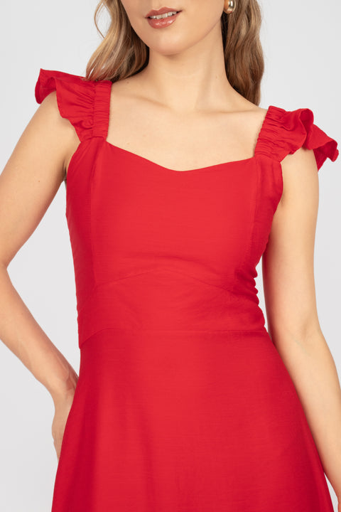 Vestido Francia - Rojo