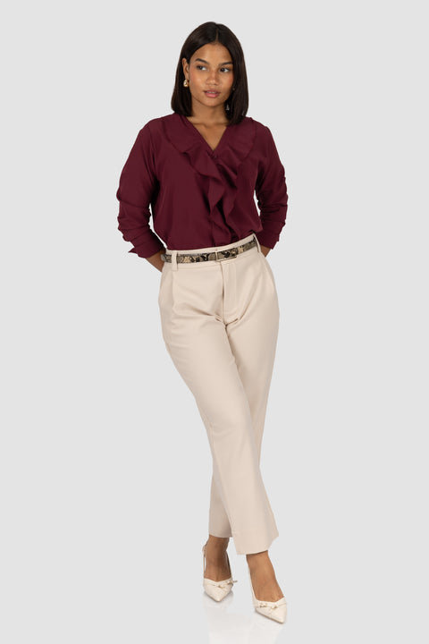 Blusa Brunella - Vino