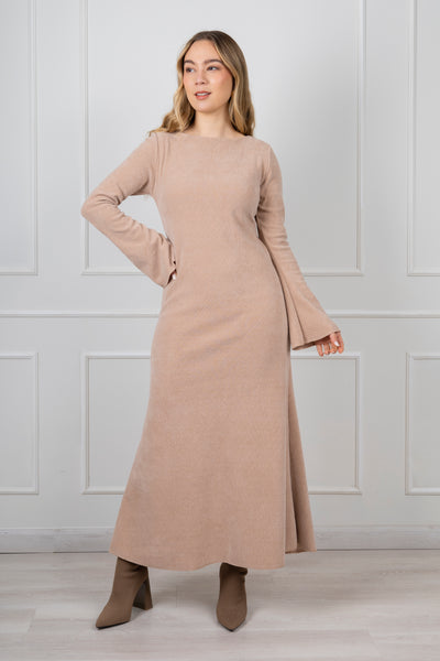 VESTIDO LUCIANA BEIGE