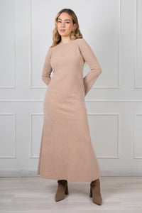 VESTIDO LUCIANA BEIGE