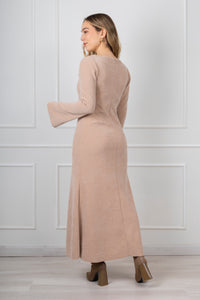 VESTIDO LUCIANA BEIGE