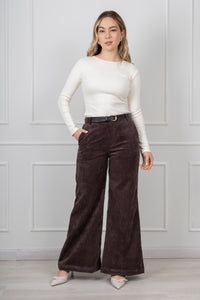 PANTALON ALESSIA CHOCOLATE