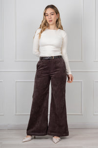 PANTALON ALESSIA CHOCOLATE