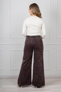 PANTALON ALESSIA CHOCOLATE