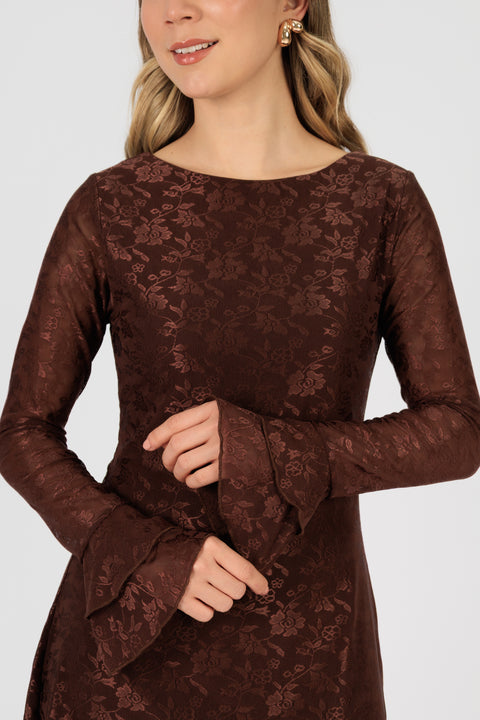 Vestido Carola - Chocolate