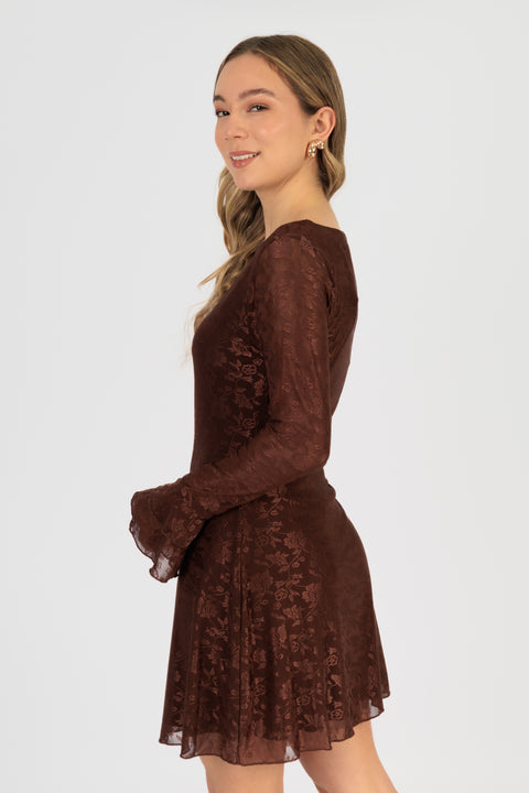 Vestido Carola - Chocolate