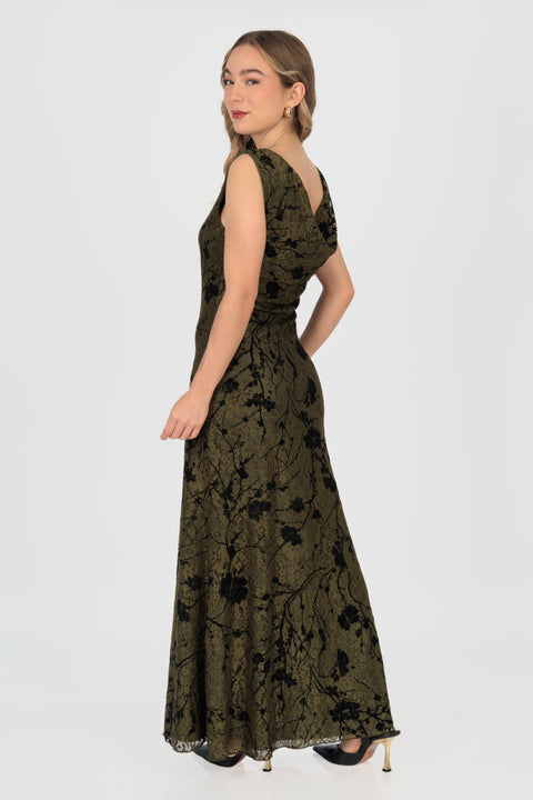 Vestido Leyla - Verde Olivo