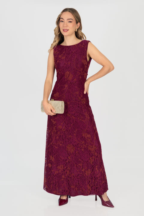 Vestido Leyla - Vino