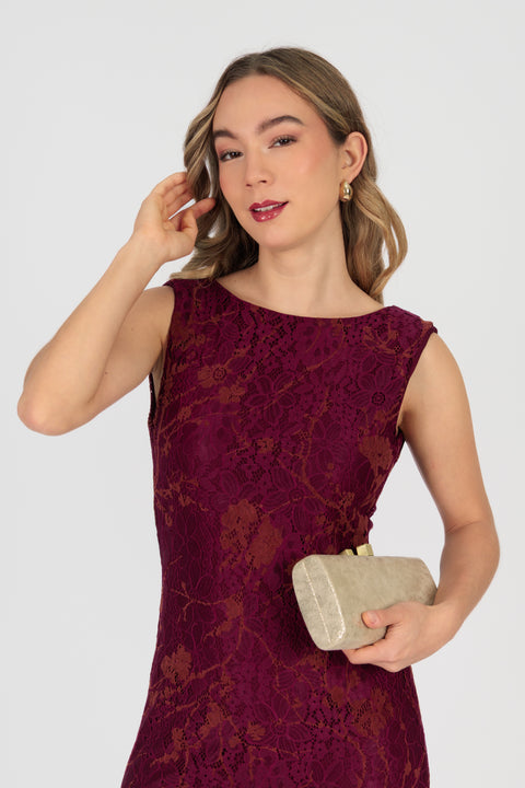 Vestido Leyla - Vino