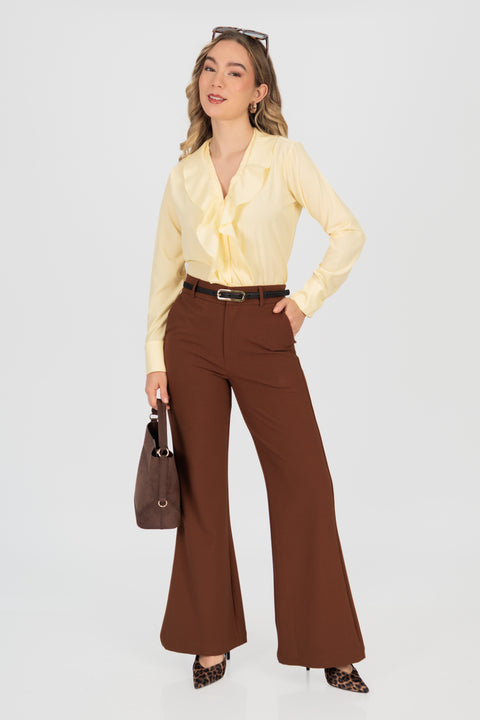 ⁠Pantalón Vanessa -  Marron