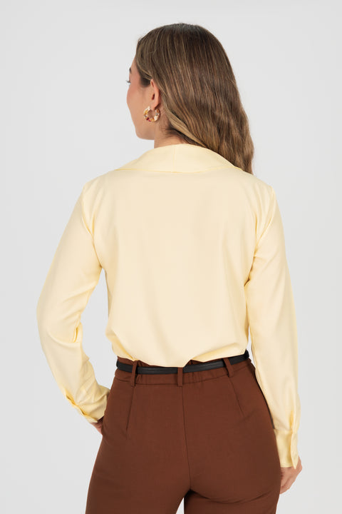 Blusa Brunella - Mantequilla
