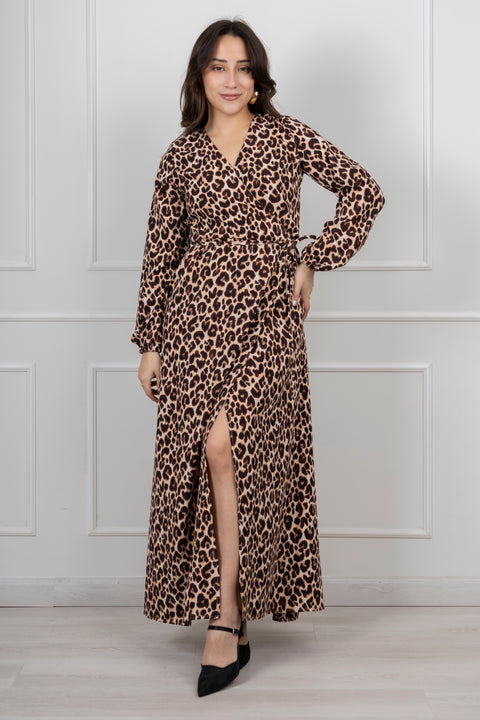 Vestido Katia - Animal Print