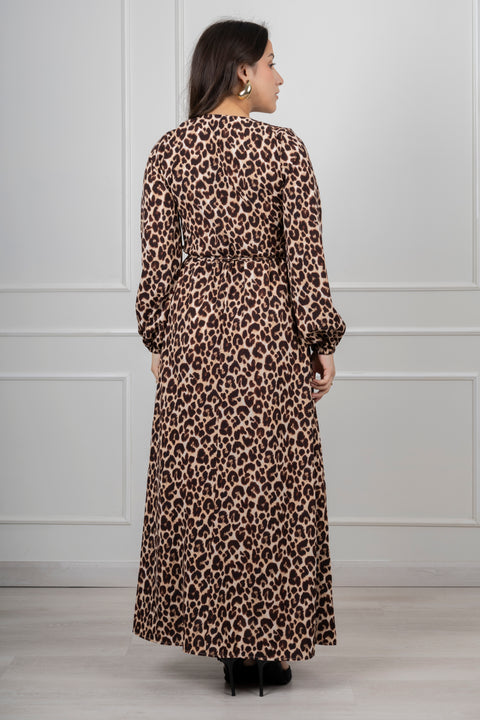 Vestido Katia - Animal Print