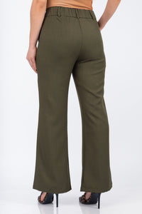 PANTALON CARLA VERDE OLIVO