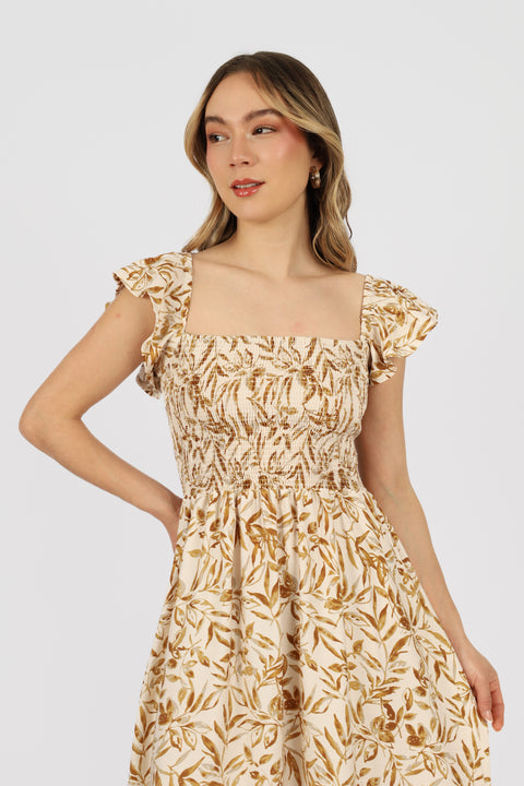 Vestido Lorena - Crema