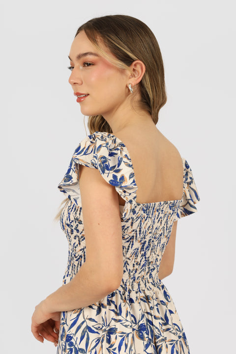 Vestido Lorena - Azul