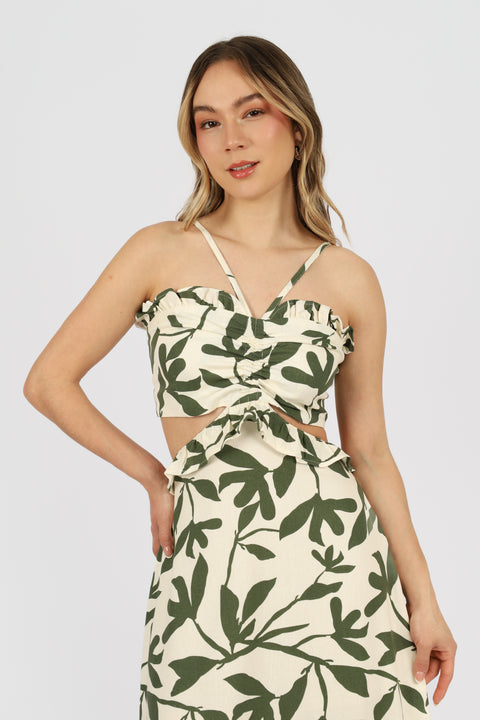 Vestido Aurora - Verde