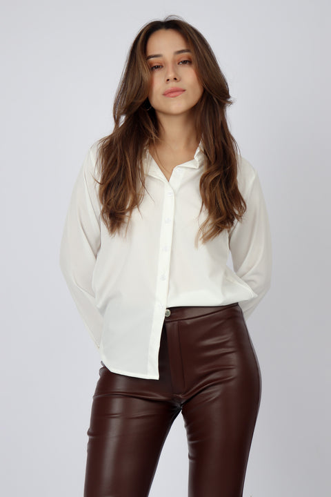 Pantalon Megan - Marron Chocolate