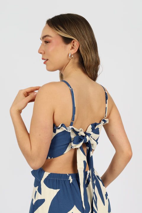 Vestido Aurora - Azul