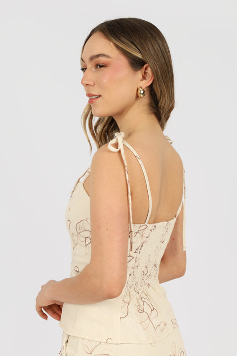 Blusa Flavia - Crema