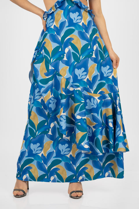 Vestido Brandy - Azul