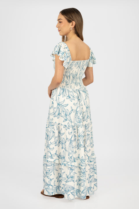 Vestido Samara - Azul