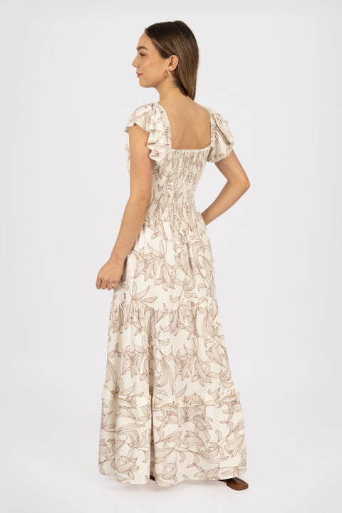 Vestido Samara - Beige